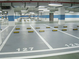 天利名城地下車庫地坪 天利名城地下車庫地坪